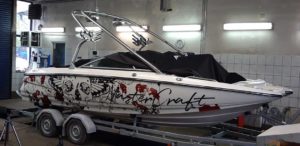 Oklejenie i detailing motorówki Mastercraft X2 - Efekt końcowy