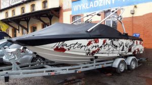 Oklejenie i detailing motorówki Mastercraft X2 - Efekt końcowy