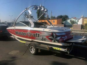 Oklejanie łodzi Mastercraft X2 Warszawa