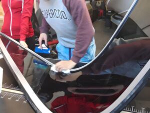 Przyciemnienie szyb łodzi motorowej MasterCraft